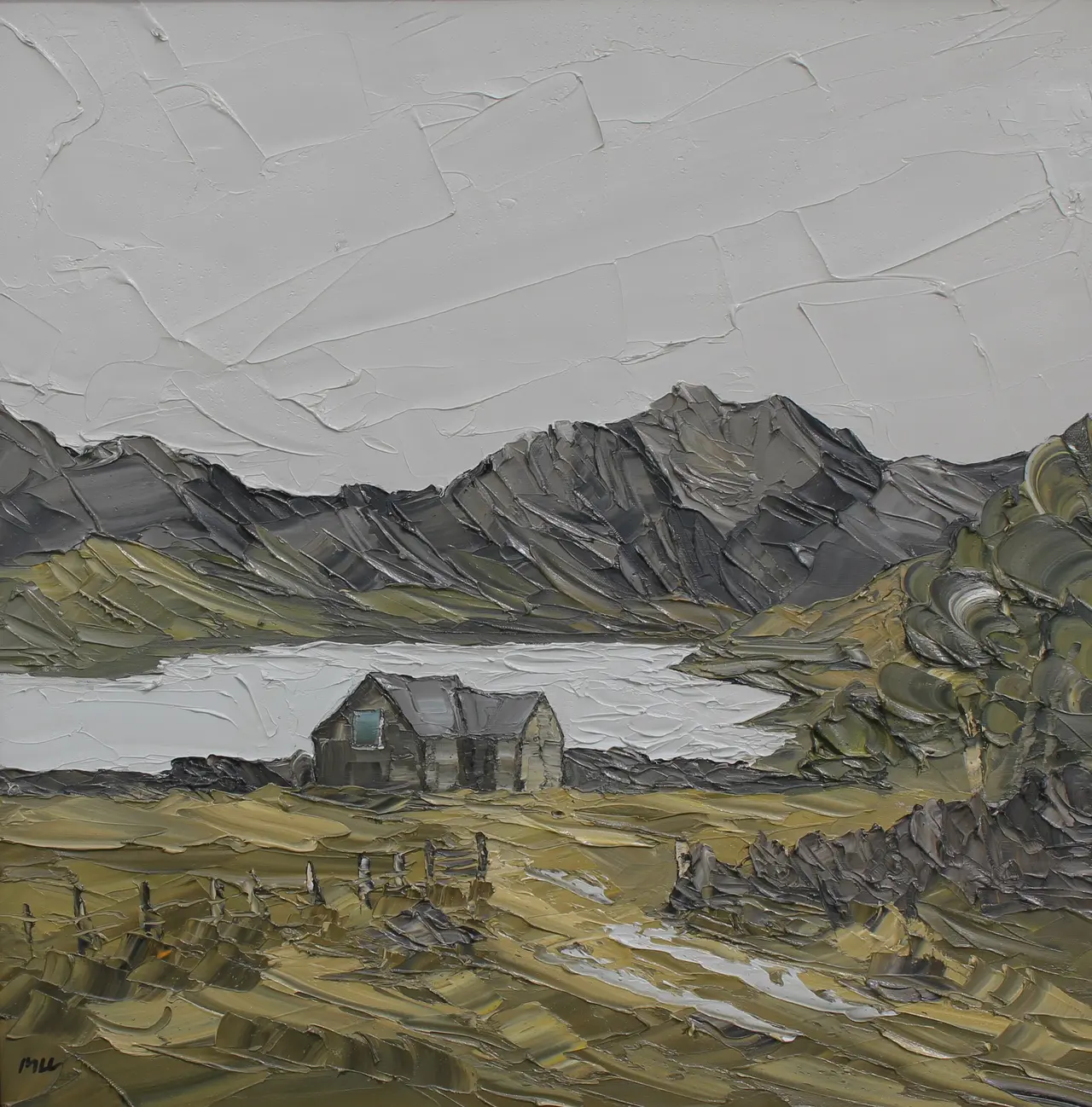 Martin Llewellyn - view of y garn